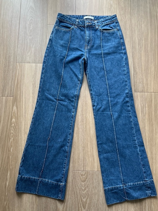 Mango Denim - MNG Wide leg  Blue Women's Denim Jeans